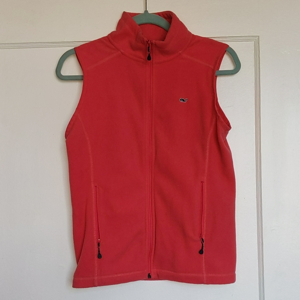 NWOT fleece vineyard vines vest
